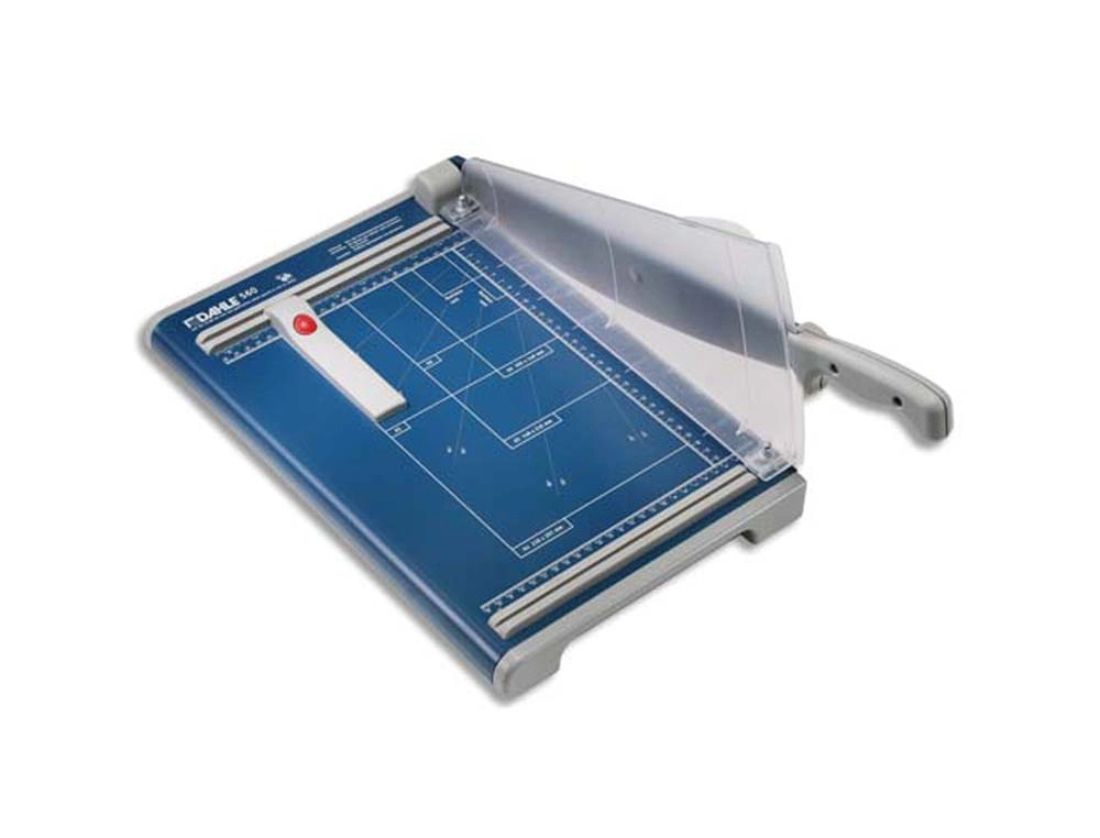 Cisaille dahle 560 format a4 capacité coupe 25f métallique stable bords arrondis ergonomique lame acier solingen
